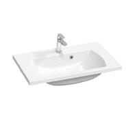 Lavabo encastrado RAVAK Classic II, fabricado en mármol artificial, color blanco, dimensiones 70 x 45 x 17,4 cm, modelo XJX01170000