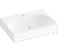 Lavabo encastrado RAVAK Lite, de mármol artificial, color blanco, 60 mm, modelo XJX01260004