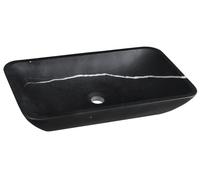 Lavabo encimera Sapho BLOK, 60x35 cm, mármol mate