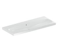 Geberit Acanto lavabo 120x48 cm rectangular clásico-para mueble blanco brillante 501.880.00.3
