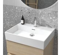 Lavabo Ideal Standard Lastani de 61,5 cm con 1 orificio para grifo y sistema de desbordamiento