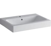 Geberit iCon lavabo 60x48.5 cm rectangular clásico-para mueble blanco brillante 124060000