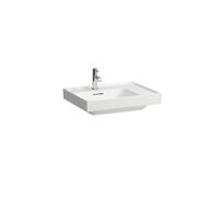 Lavabo LAUFEN MEDA, empotrable, repisa derecha, 600x460mm, sin agujero para grifo, con rebosadero, H8171117571091, Color: Blanco Mate