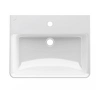 Lavabo LAUFEN PRO S, 1 agujero para grifo, con rebosadero, 600x465mm, H8109634001041, Color: Blanco con LCC