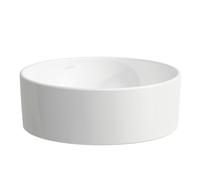 Lavabo LAUFEN Savoy, 380x380x130mm, redondo, sin rebosadero, H8129410001121, Color: Blanco