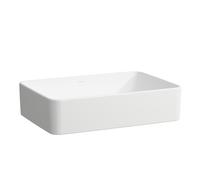 Lavabo LAUFEN Savoy, 380x550x130mm, rectangular, sin rebosadero, H8169447571121, Color: Blanco mate