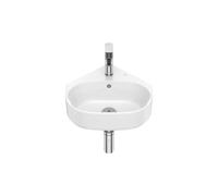 Lavabo Mural Angular Porcelana 5 Cm 40x44x16 cm Blanco Roca
