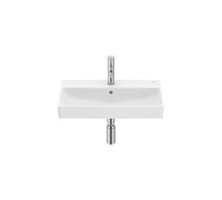 Lavabo Mural Compacto Rectangular Fineceramic 60x36x15cm Blanco Mate Roca
