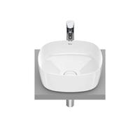 Lavabo para Instalar Sobre Encimera de Fineceramic Soft Inspira 37cm Blanco Roca