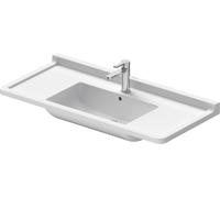 Duravit Starck 3 - Lavabo de mueble 105x49 cm, con 1 orificio para grifería, blanco 0304100000