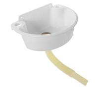 Lavabo Pequeño Suspendido Blanco de Plástico para Baño