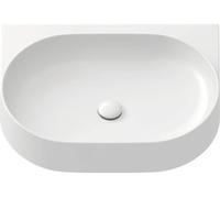 Ravak Yard lavabo 60.5x50 cm semicircular clásico-para mueble blanco brillante XJX01060000