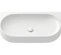 Ravak Yard lavabo 80.5x50 cm semicircular clásico-para mueble blanco brillante XJX01080000