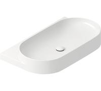 Lavabo RAVAK Yard, cerámica sanitaria, blanco, 80,5 x 50 x 12,5 cm, código XJX01280002