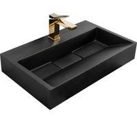 Lavabo Rea Waschbecken, material conglomerado, modelo Goya, forma rectangular, color , tamaño 60
