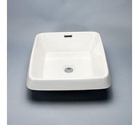 Lavabo semi empotrado cuadrado - 43x43 cm - Club