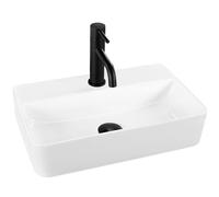 Lavabo Sobre Encimera Rea Naomi Blanco