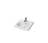 Lavabo Suspendido Infantil WCKIDS Unisan 43 cm Porcelana Blanca - Sin accesorios / Con válvula redonda