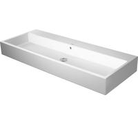 Duravit Vero Air - Lavabo doble para mueble 120x47 cm, con rebosadero, sin orificio para grifo, blanco 2350120028
