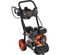 Lavadora a presión de gasolina, 3950 PSI, 10 litros/minuto, 2.6 GPM, con juego de 5 boquillas para automóviles