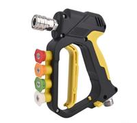 Lavadora de alta presión con soporte de boquilla, spray M22 de conexión rápida de 14 mm para Karcher - Varita de repuesto de 5000 PSI diseño corto
