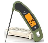 Lavatools Javelin PRO Duo - Termómetro digital profesional ultra rápido de 2 segundos para carne de lectura instantánea para parrilla y cocinar, pantalla retroiluminada giratoria automática