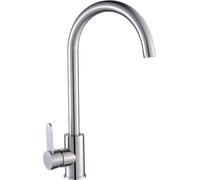 Laveo Bona grifo de cocina de pie acero inoxidable BAB268D