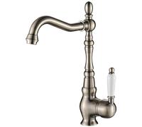 Laveo Evora grifo de cocina de pie latón BAE565D