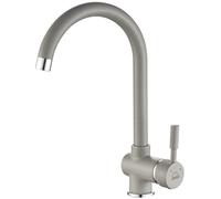 Laveo Lete grifo de cocina de pie grafito/gris BQX968D