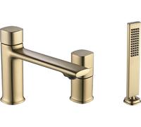 Laveo Tores grifo de bañera y ducha en bañera oro BVT_G13D