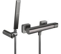 Laveo Tores grifo para ducha a pared grafito BVT_941D