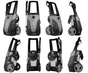 LAVOR Limpiadora a presión SHADOW 26, con una potencia de 2600 W, motor de inducción, 170/255 bar, bomba de aluminio, ruedas grandes, sistema de seguridad (ASS), 4 boquillas, sistema de cambio rápido