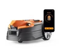 LawnMaster AMD18i-800 - Cortacésped robótico MX 24V con carga automática y visión, con aplicación OcuMow AMD18i-800