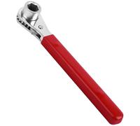 Lawnrden Llave de trinquete de 10 mm, mini llave de trinquete con terminal de batería de 5/16 pulg., 0, 4 pulg., 10 mm, con casquillo de 1/2 para batería de poste lateral superior |.Enchufe
