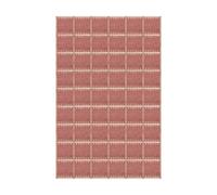 Layered Alfombra de lana Lilly Claret red. 200x300 cm