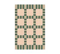 Layered Alfombra de yute Evelina Kroon 250x350 cm Korean chives