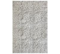 Layered Alfombra Shaggy 250x350 cm Mocha melange
