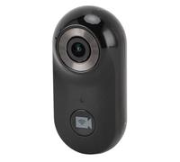 Lazmin112 Collar de Cámara para Gatos, Mini Cámara de Acción con Grabaciones de Vídeo, Gran Angular de 90°, Mini Cámara Corporal, Cámara de Acción para Perros Pequeños y Gatos para (Black)