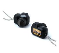 Lazmin112 Mini Cámara Llavero, Mini Cámara Digital 1080P 2MP con Pantalla de 0,96 Pulgadas, Gran Angular de 160°, Grabadora de Vídeo Compacta CMOS, Cámara para Pulgar (con Tarjeta de