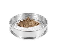 LCUVIMPEX tamiz de harina de Acero Inoxidable, Tamiz de Prueba de Acero Inoxidable for harina, diámetros múltiples (10-60 cm), Mallas múltiples (1-50 mm)(Diameter 25 Cm/9.8in,Mesh 10mm)