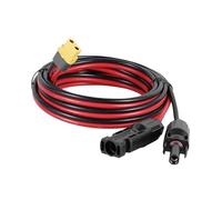 Ldbuejiaja Cable de conexión solar fiable, 14 AWG, alta conductividad para arrays y cables de conexión de panel solar pesados, corrosión, cable de alimentación solar