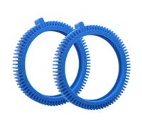 Ldbuejiaja Conjunto de neumáticos para robot limpiador de piscinas, fácil instalación, movimiento sin esfuerzo, kit de goma de repuesto para el mantenimiento automático de la piscina, resistencia a la