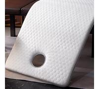 LDLCYCN Cubrecolchón De Esponja De Alta Densidad Para Mesa De Masaje Colchón Grueso Para Cama De Spa Con Orificio Para Respirar Almohadilla De Colchón Para Cama De Pestañas,A/3cm(s),80 * 190cm(H)