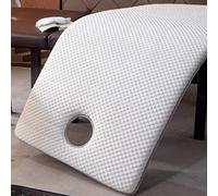 LDLCYCN Cubrecolchón De Esponja De Alta Densidad Para Mesa De Masaje Colchón Grueso Para Cama De Spa Con Orificio Para Respirar Almohadilla De Colchón Para Cama De Pestañas,C/3cm(s),70 * 190cm(N)