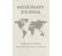 LDS Missionary Journal for Elders and Sisters: New York New York City | Gift for Mormon Missionaries | Farewell Present | 6"x9" Lined Notebook 140 ... Essentials | Daily Reflection & Keepsake