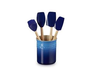 Le Creuset 790030022000000 - Tarro para utensilios de cocina, color azul