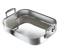 Le Creuset Asador rectangular de acero inoxidable de 3 capas - 35 cm, 96102270000000