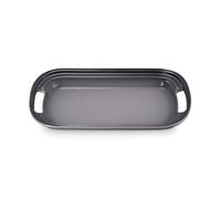 LE CREUSET - Bandeja ovalada de gres, 40,6 cm, gres, ostra, 16.25"
