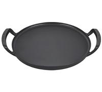 Le Creuset Bandeja redonda para pizza de hierro fundido para barbacoa al aire libre