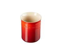 Le Creuset Bote para espátulas de cerámica de gres, 1, 1 L, Cereza, 71501110600001